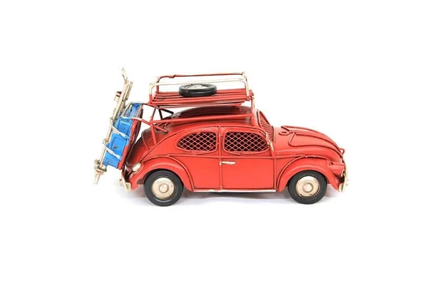 Dekoratif Metal Araba Çerçeveli ve Kumbaralı Hediyelik - Resim 5