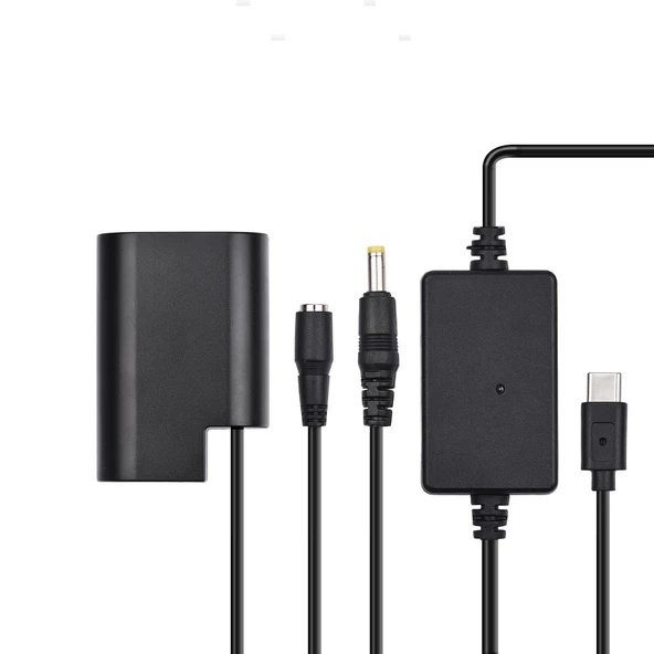 Andoer DCC12 + BLF19 USB Type-C Güç Kaynağı - Resim 2