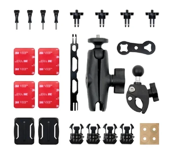 Oem Marka PT01  Insta360 ve Aksiyon Kameralar için Motosiklet Montaj Kiti ürün görseli