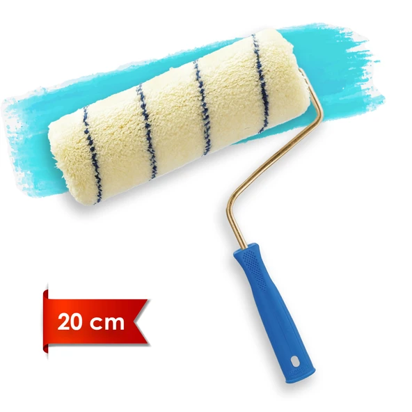 Süperlüks 1003 5cm Orta Çap 25 mm Tüylü İç Cephe Saplı Boya Rulosu 25 cm ürün görseli