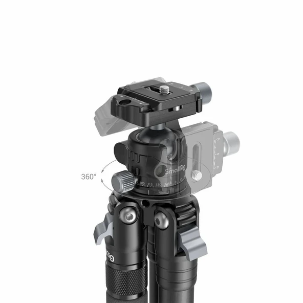 SmallRig 4060 AP-10 Karbon Fiber Tripod - Resim 4