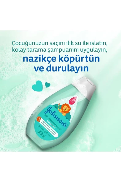Johnson's Baby Şampuan Söz Dinleyen Saçlar 200 ml - 3
