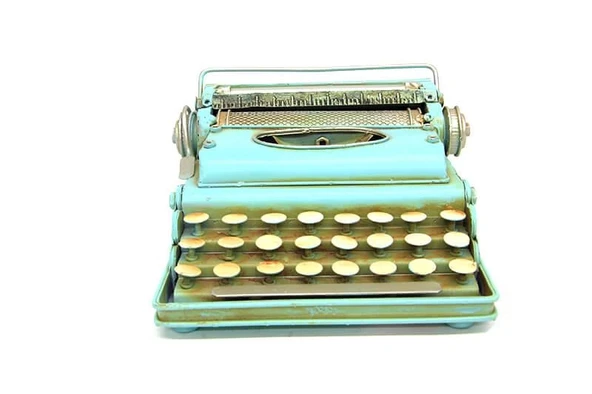 Dekoratif Metal Daktilo Biblo Hediyelik - Resim 3