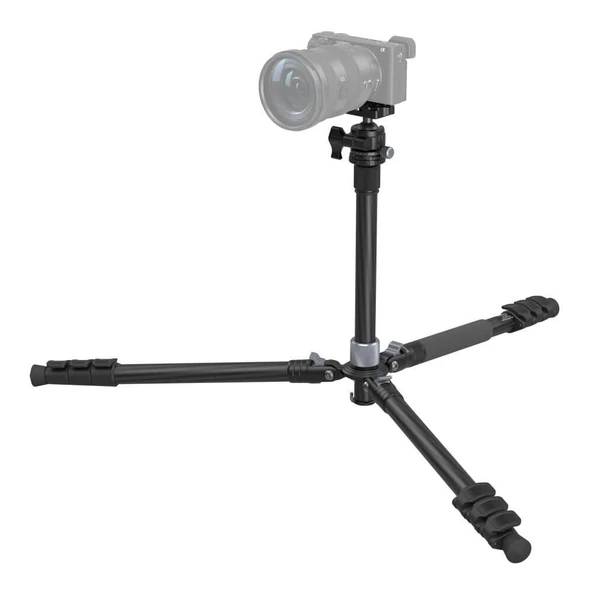 SmallRig 4059 AP-20 Orta Sütunlu  Karbon Fiber Tripod - Resim 4