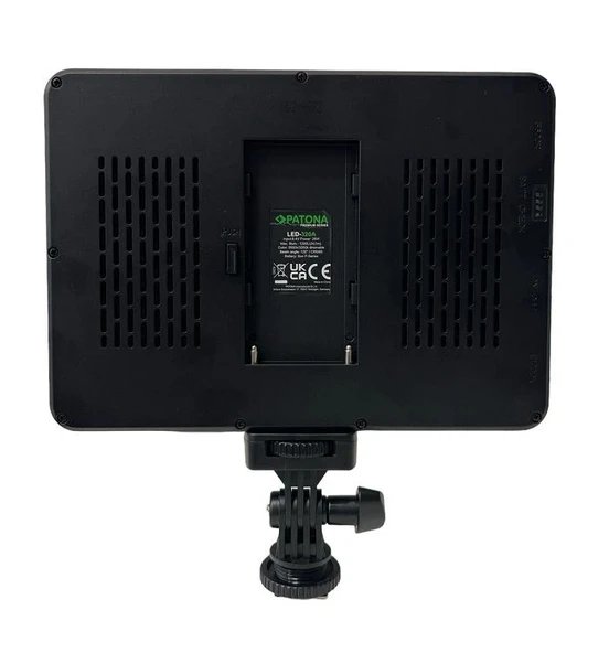 Patona LED-320A Bicolor Video Işığı (Patona F970 Pil İle) - Resim 4