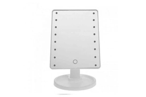 Çerçeve Ayna Dikdörtgen Ledli Makyaj Aynası Dekoratif Hediyelik - Resim 2