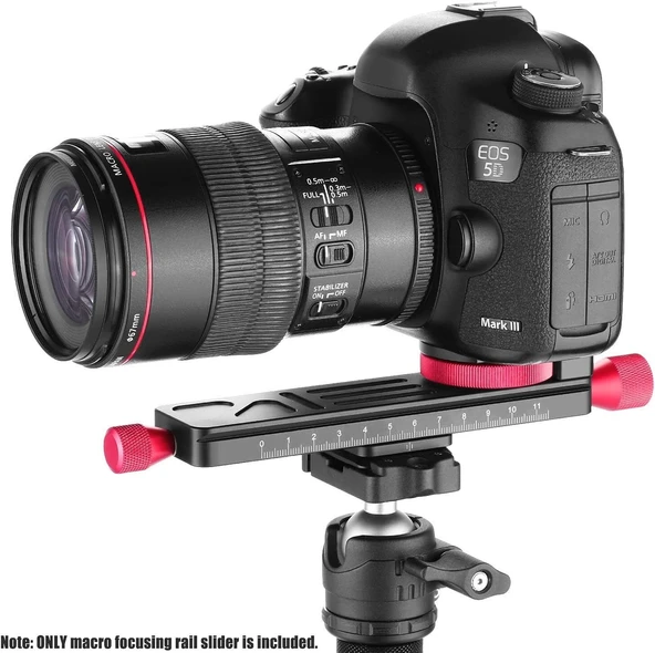 Andoer W-160 Makro Fotoğraf Tripod Başlığı - Resim 3