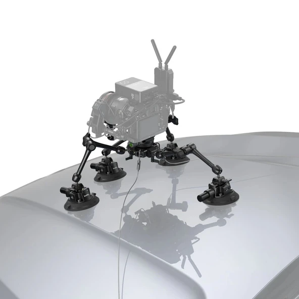 SmallRig  SC-15K 3565B 4 Kollu Vantuz Araç Çekimi için Kamera Montaj Kiti - 4