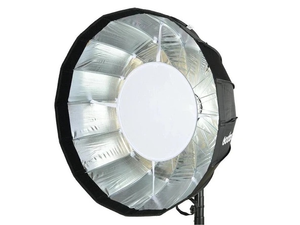 Godox AD-S65S Godox Mount Bağlantılı Gümüş 65cm Parabolik Softbox - Resim 3