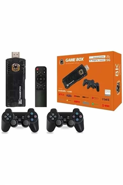 8K Ultra HD Game Box 36500 Oyunlu Game Stick Oyun Konsolu - Resim 3