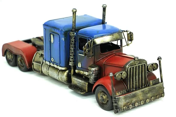 Dekoratif Metal Tır Vintage Biblo Hediyelik - Resim 2