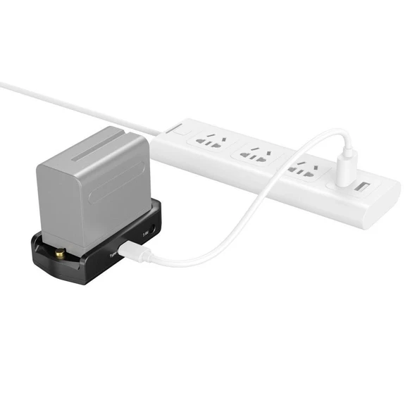 SmallRig 3168B NP-F Pil Adaptörü Montaj Plakası - Resim 4