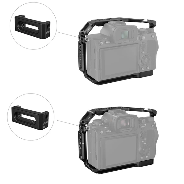 SmallRig 3668B Sony  A7R V / A7 IV / A7S III  için Kafes Kiti - Resim 4