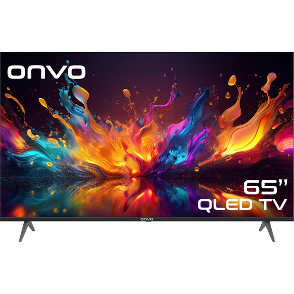 Onvo 65OVF9000UQ 65'' 165 Ekran Uydu Alıcılı 4K Ultra HD Smart QLED TV ürün görseli