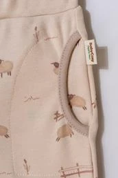 Bebek 2li Pantalon %100 Organik Pamuk , Bebek - Yenidoğan- csy8180 - 3