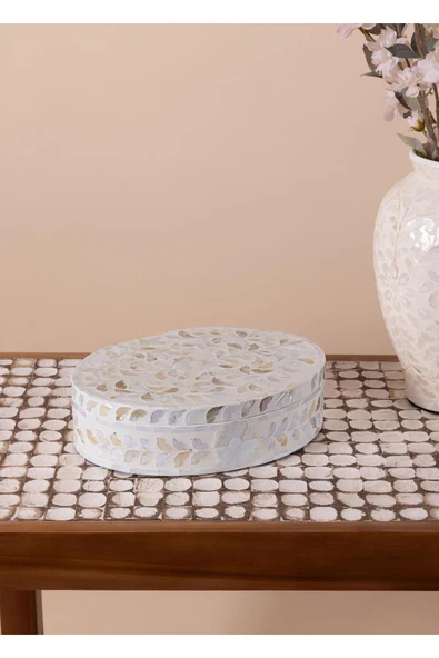 Yuvarlak Kutu 30x23x8 cm TLC0074 - 2