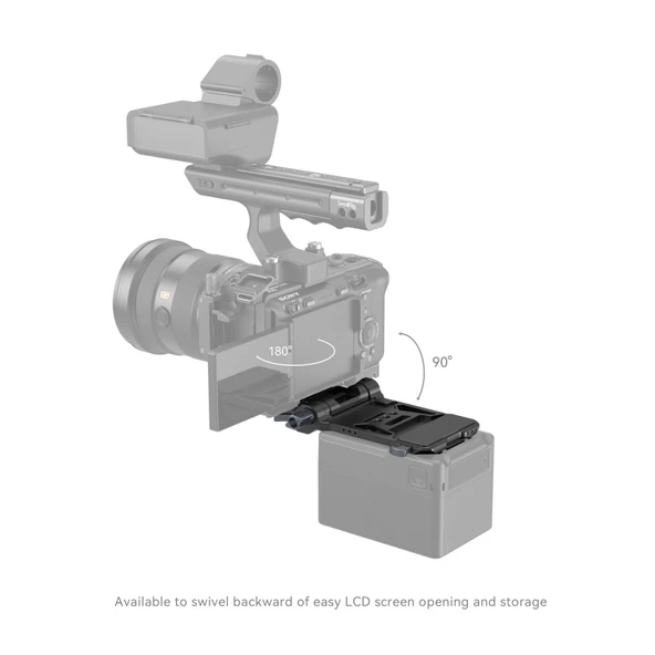 SmallRig 4064B  V-Mount Pil Montaj Sistemi - Resim 3