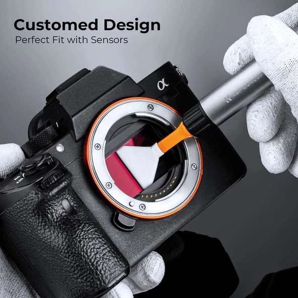 K&F Concept KF1902 (20 adet) 24mm Full Frame CCD Temizleme Kalem Seti - Resim 4