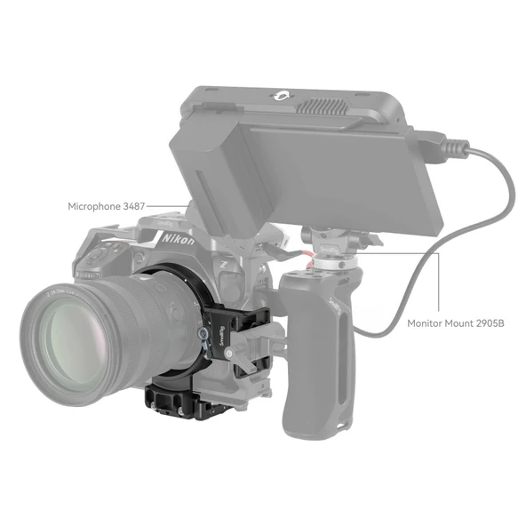 SmallRig 4306 Nikon'a Z Serisi İçin Döndürülebilir Yataydan Dikeye Montaj Plakası Kiti - Resim 8