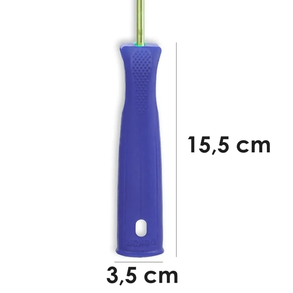 Süperlüks 1003 5cm Orta Çap 25 mm Tüylü İç Cephe Saplı Boya Rulosu 25 cm - Resim 5