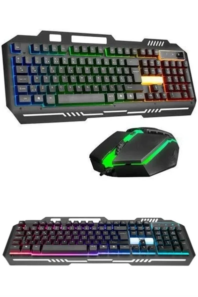 Gaming Oyuncu Klavyesi Led Aydınlatmalı Mekanik Hisli - 5