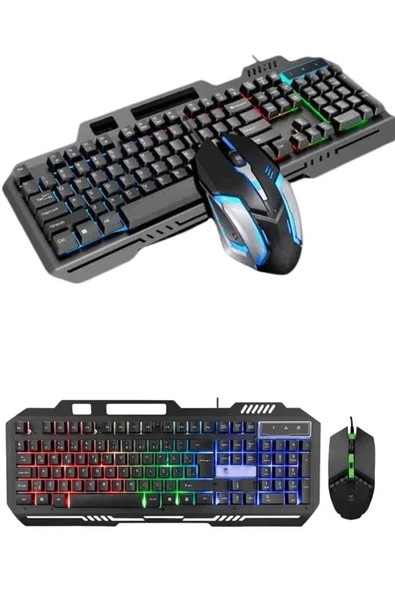 Gaming Oyuncu Klavyesi Led Aydınlatmalı Mekanik Hisli - 1