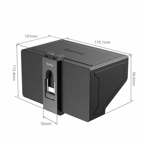 SmallRig VH2500  Pro Max Güneşlikli Telefon Tuttucu - Resim 2