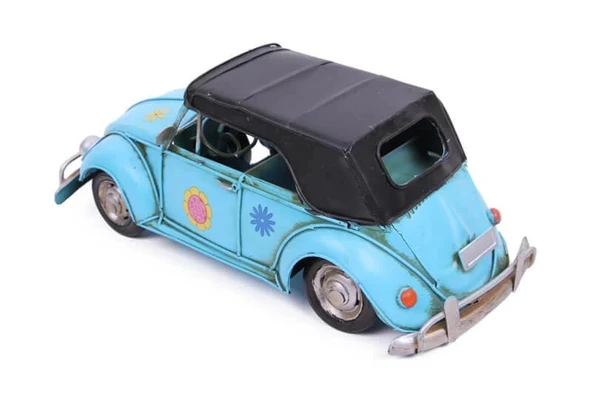 Dekoratif Metal Araba Vintage Ev Ofis Hediyelik - Resim 3