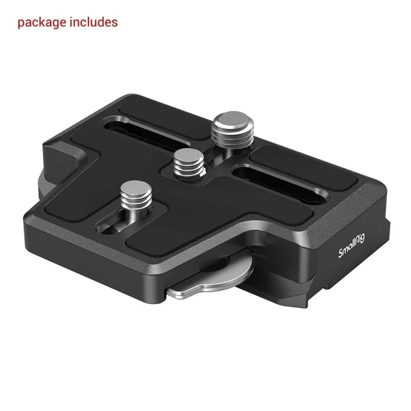 SmallRig 3162B DJI RS 2 / RSC 2 RS 3 / RS 3 Gimbal için Genişletilmiş Arca-Tipi Hızlı Çıkarma Plakası - 3