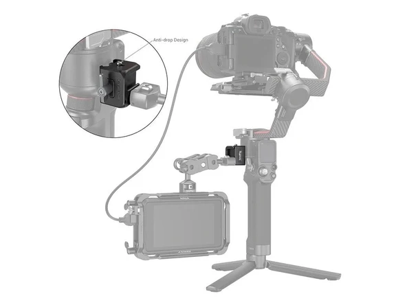SmallRig 3025 DJI RS 2 / RS 3 /  RS 4 için  Aksesuar Bağlantısı - Resim 4