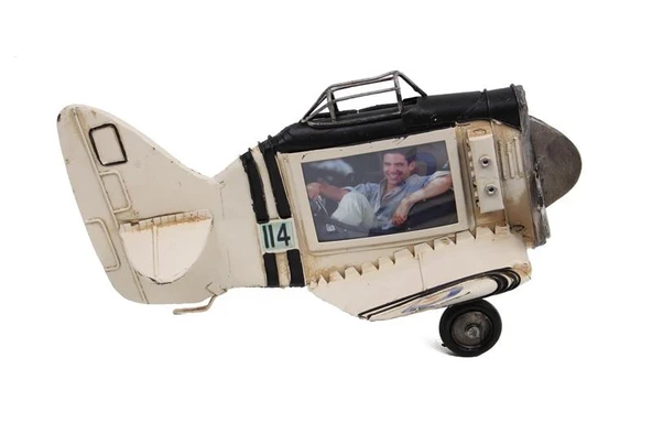 Uçak Çerçeve Vintage Dekoratif Ev Ofis Hediyelik ürün görseli 1
