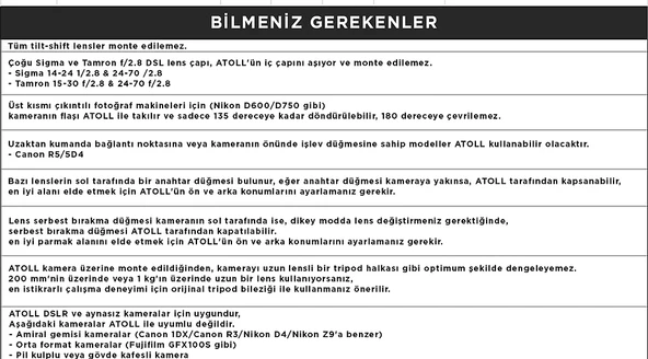 Corner Atoll D için Gümüş Dikey Çekim Aparatı - Resim 7