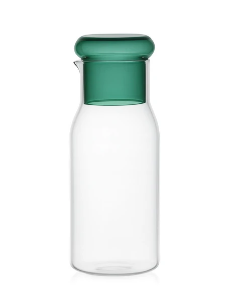 Borosilikat Cam Sürahi/Başucu Sürahi, Bardaklı, 950 ml - 2