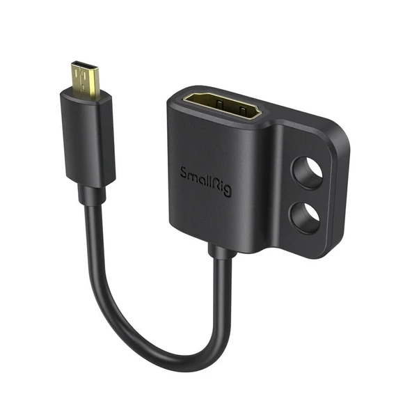 SmallRig 3021 Ultra Slim 4K HDMI Adaptör Kablosu (D - A) ürün görseli