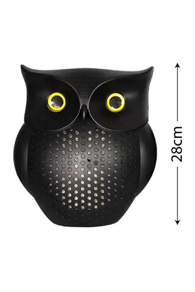 TWS Bluetooth Hoparlör Baykuş Tasarımlı Taşınabilir RGB Işıklı Uzun Pil Ömrü - Resim 5