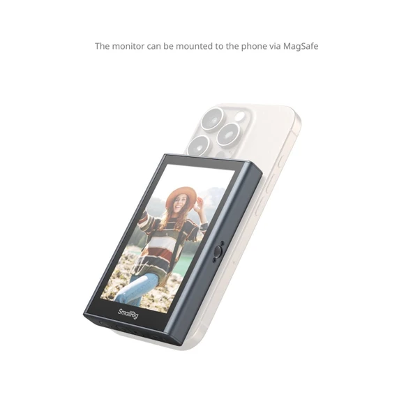 SmallRig 4851B Kablosuz Telefon Video Monitörü (Vlog Kiti) - Resim 4