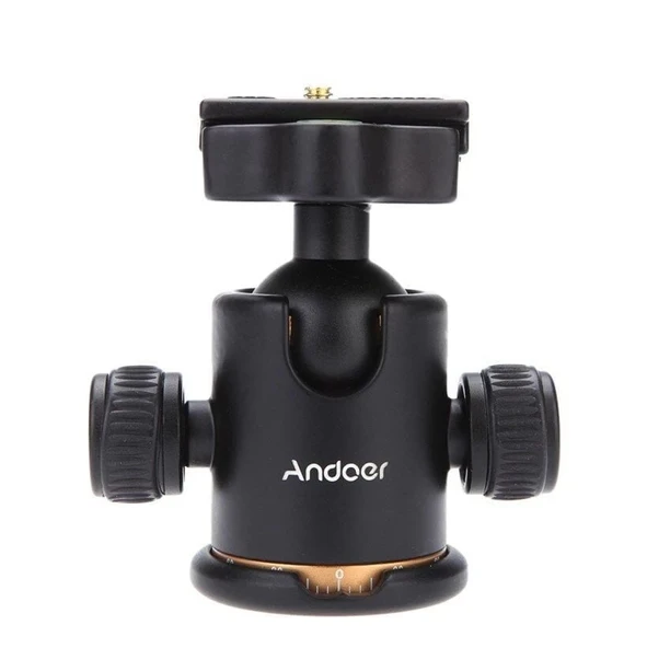 Andoer D1032 Alüminyum Alaşımlı Bilyalı Top Kafa ürün görseli