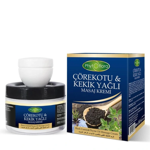 Çörekotu Yağlı & Kekik Yağlı Masaj Kremi