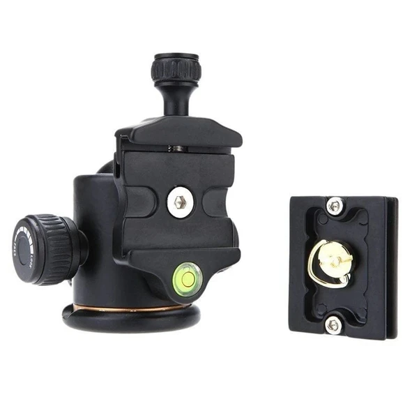 Andoer D1032 Alüminyum Alaşımlı Bilyalı Top Kafa - Resim 4