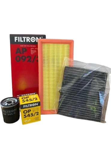 Filtron Fiat Egea 1.4 Benzinli Filtre Bakım Seti (hava-yağ-polen) Uyumlu
