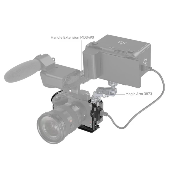 SmallRig 4183 Sony FX3 / FX3A FX30 için Kafes - Resim 4