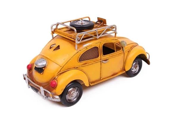 Dekoratif Metal Araba Çerçeveli ve Kumbaralı Hediyelik - Resim 3