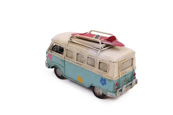 Dekoratif Metal Minibüs Çerçeveli ve Kumbaralı Hediyelik - Resim 5