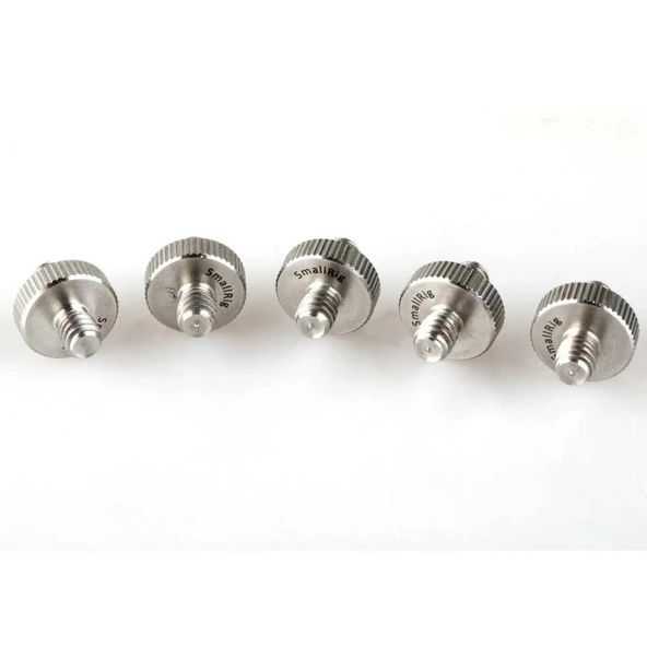 SmallRig 1879 1/4'' dişli Çift Başlı Vida 5 adet - Resim 3