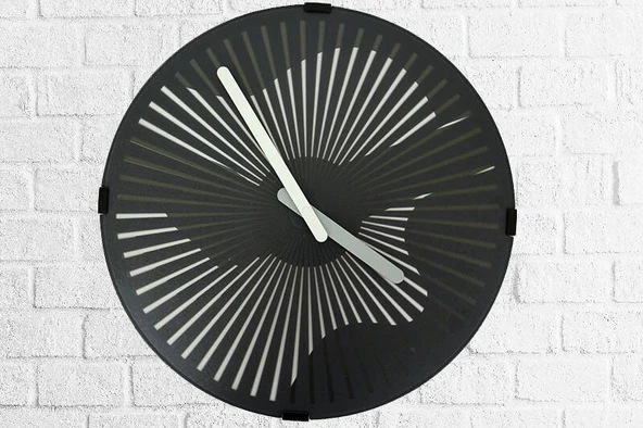 Saat Hareketli Gitar Duvar Saati Dekoratif Ev Ofis Hediyelik - Resim 2