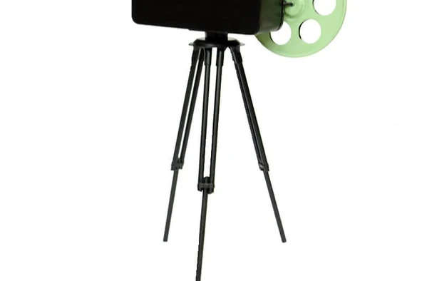 Ayaklı Kamera Tripod Model Vintage Dekoratif Hediyelik - 5