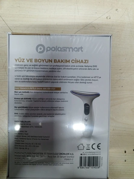 POLOSMART YÜZ VE BOYUN BAKIM CİHAZI - Resim 2