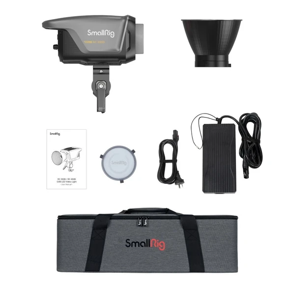 SmallRig 3961 RC 350D COB LED Beyaz Video Işığı - Resim 8