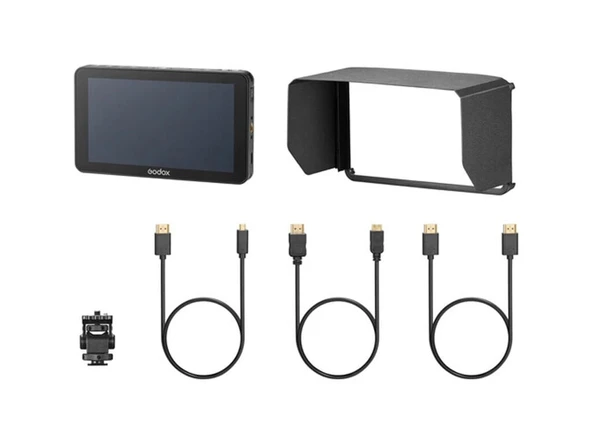 Godox GM6S 5.5'' 4K HDMI Ultra Parlak Dokunmatik Monitör - Resim 7