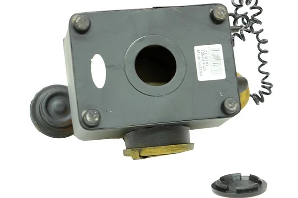 Dekoratif Metal Telefon Kumbaralı Biblo Hediyelik - Resim 5